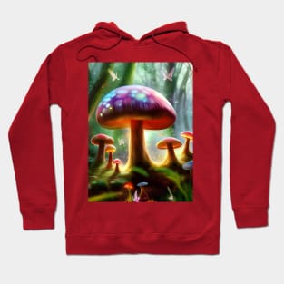 Fungi Tales (4) - Fairy Magic Mushrooms Hoodie